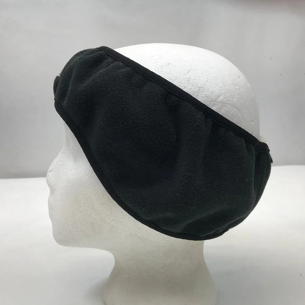 The North Face Windstopper Fleece Headband Black Unisex Large Ear Warmer 5664